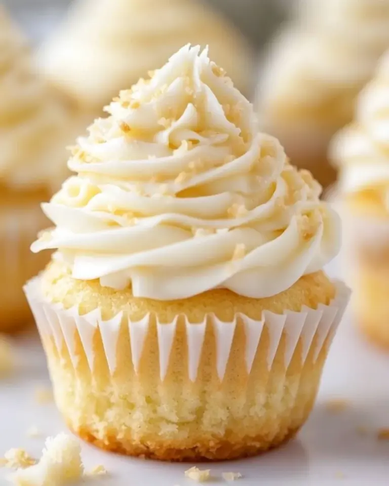 Homemade Coconut Cupcakes recipe photo