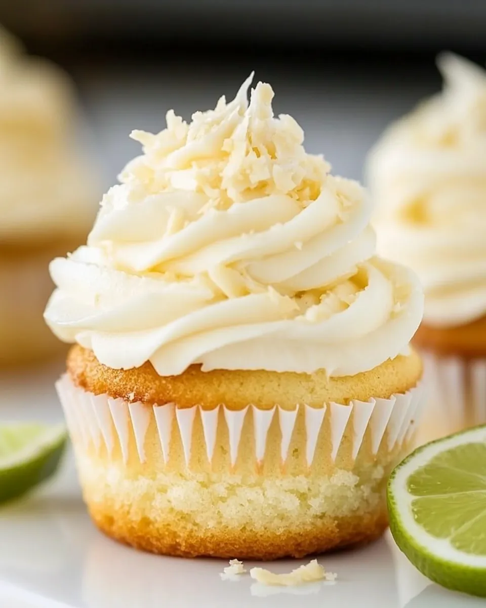 Delicious Coconut Cupcakes dish photo
