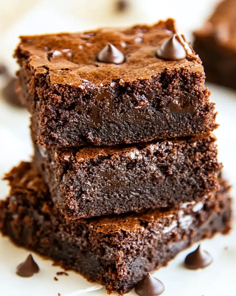 Homemade Coconut Flour Brownies recipe photo