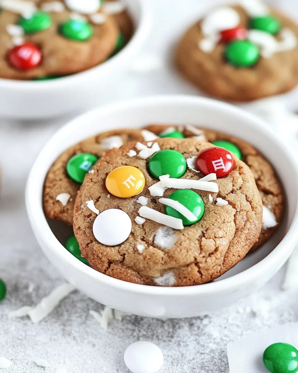 Delicious Coconut M&M Cookies Recipe picture