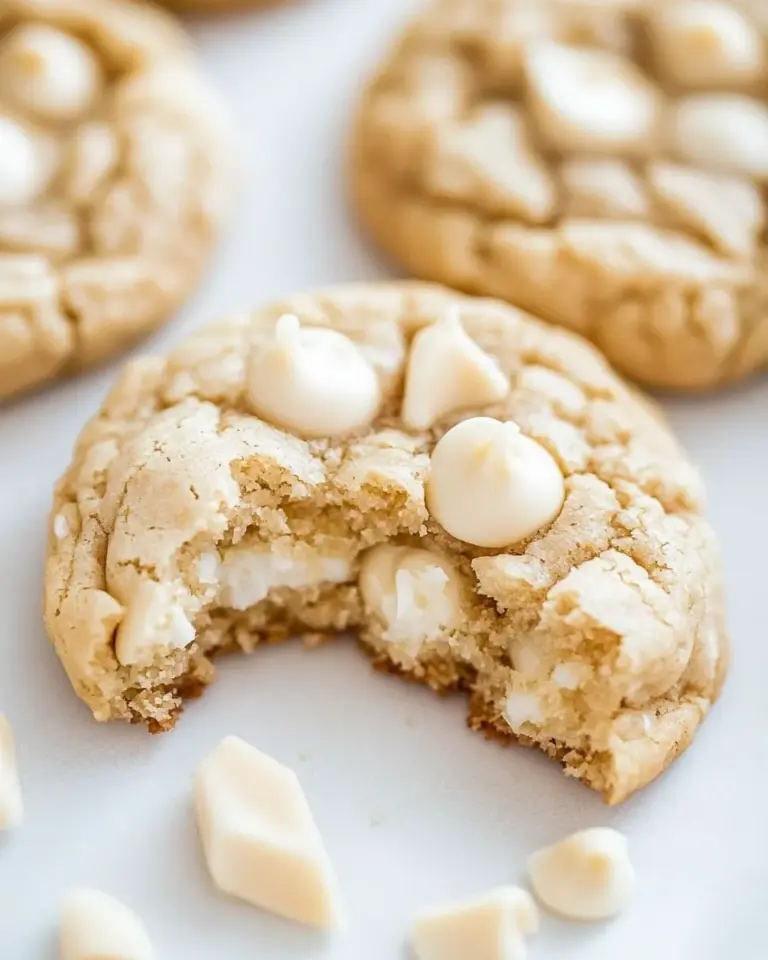 Homemade Coconut Oil White Chocolate Cookies photo