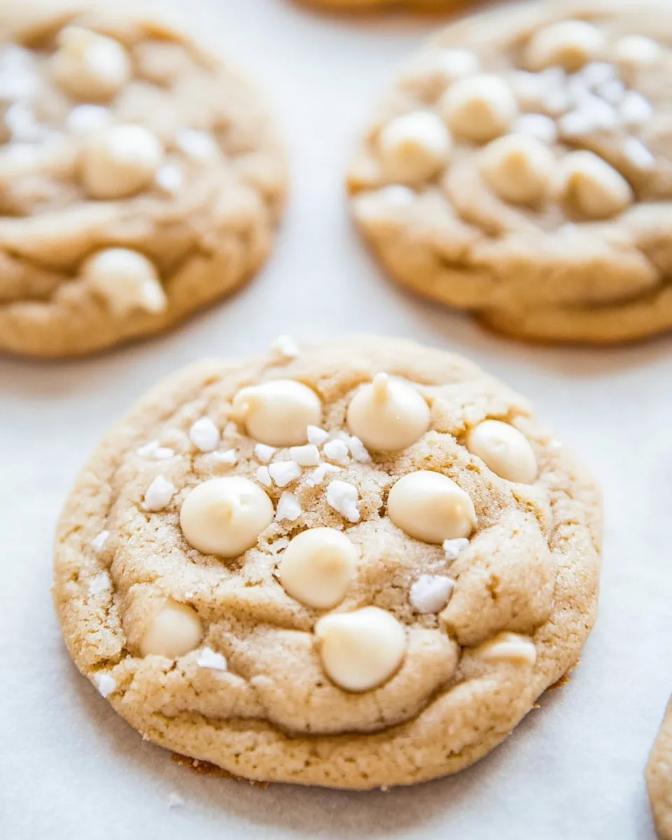 Easy Coconut Oil White Chocolate Cookies recipe photo
