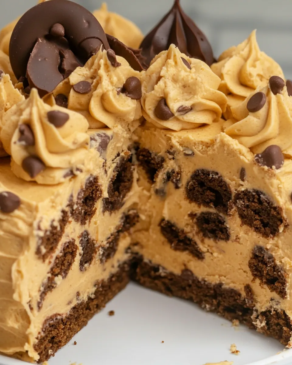 Classic Cookie Dough Cake image