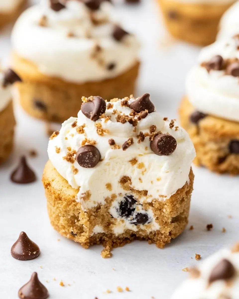 Classic Cookie Dough Cheesecakes image