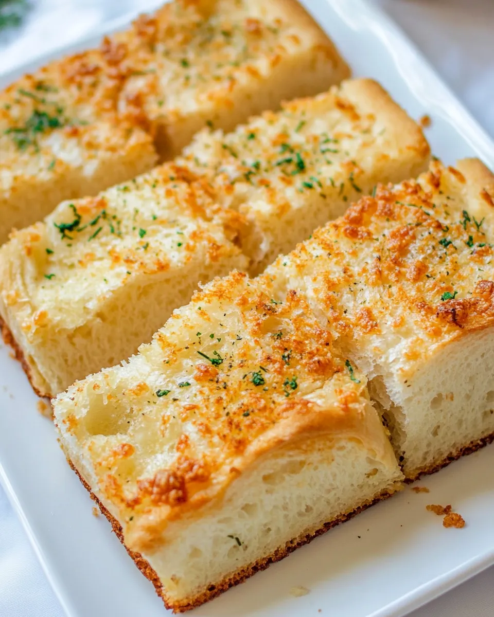 Easy Copycat Commanders Palace Garlic Bread recipe photo