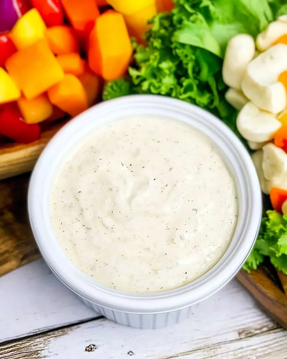 Easy Copycat Outback Ranch Dressing recipe photo