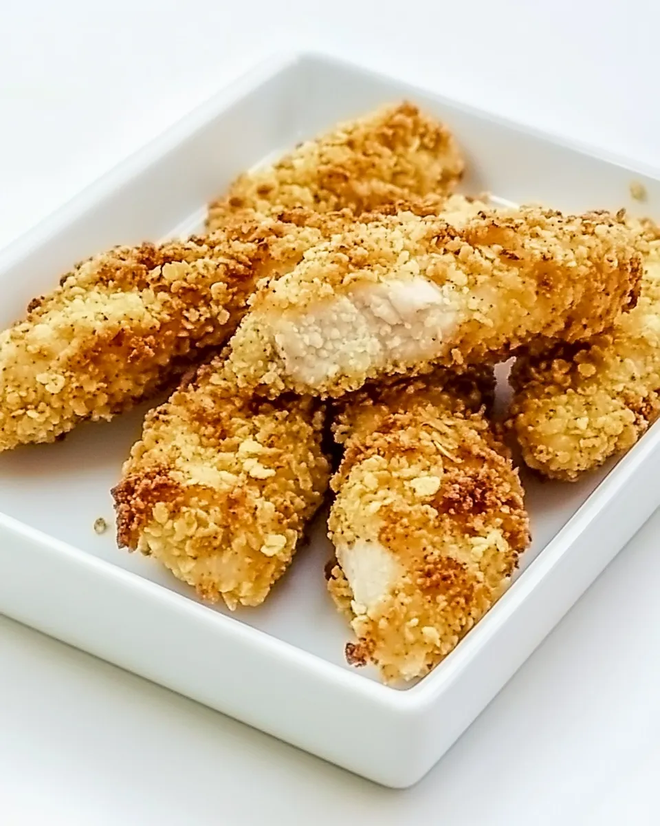 Savory Cornmeal Chicken Tenders dish photo
