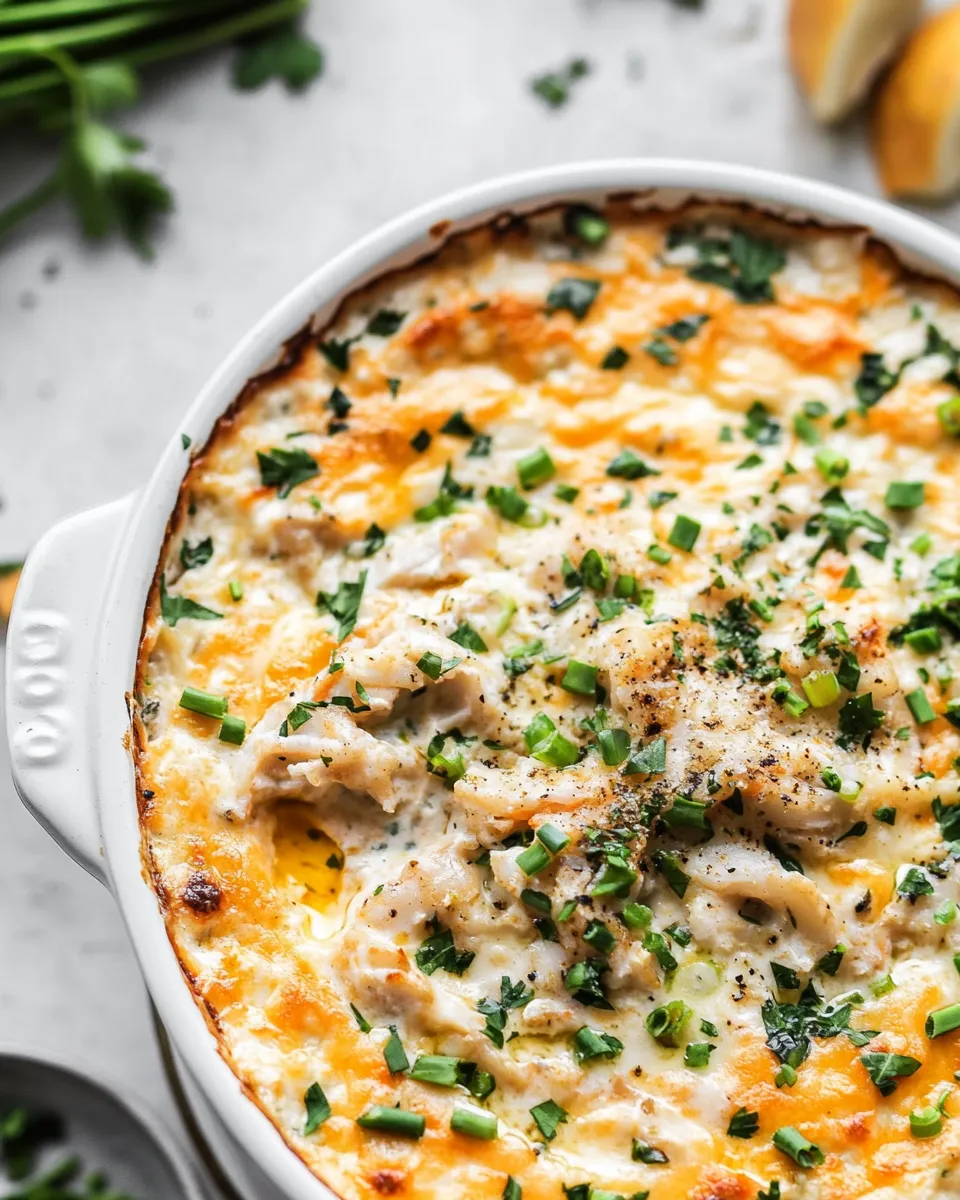 Delicious Crab Dip shot