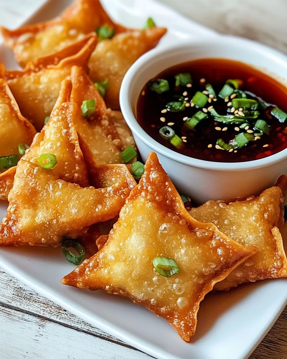 Homemade Crab Rangoon Recipe photo