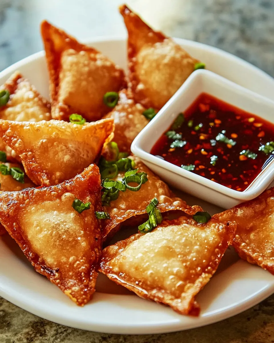 Easy Crab Rangoon Recipe shot