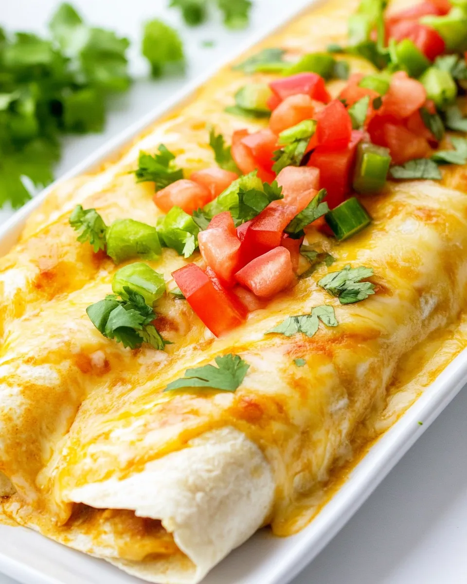Classic Cream Cheese Chicken Enchiladas image