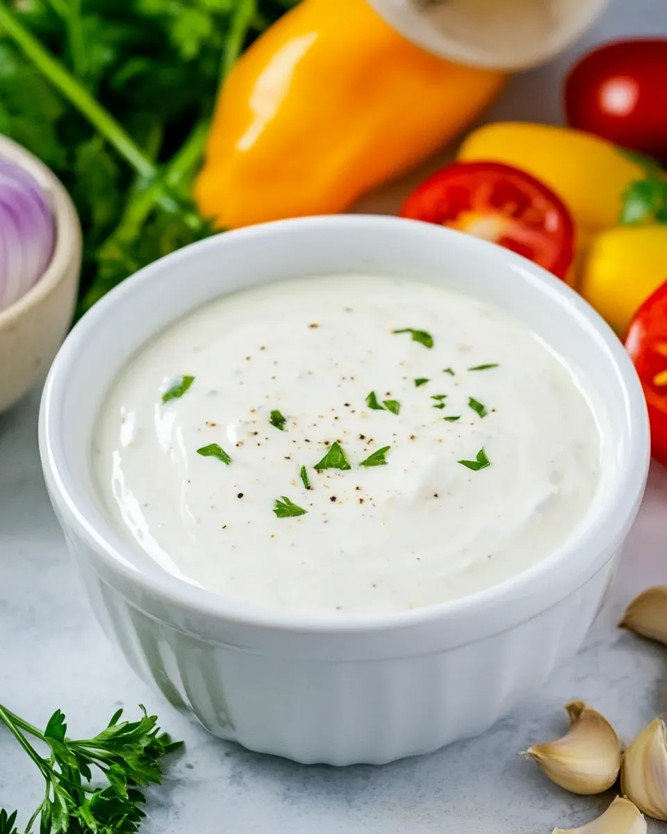 Delicious Creamy Parmesan Dressing (Carrabbas copycat) dish photo