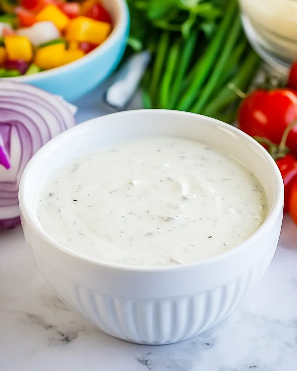 Easy Creamy Parmesan Dressing (Carrabbas copycat) image