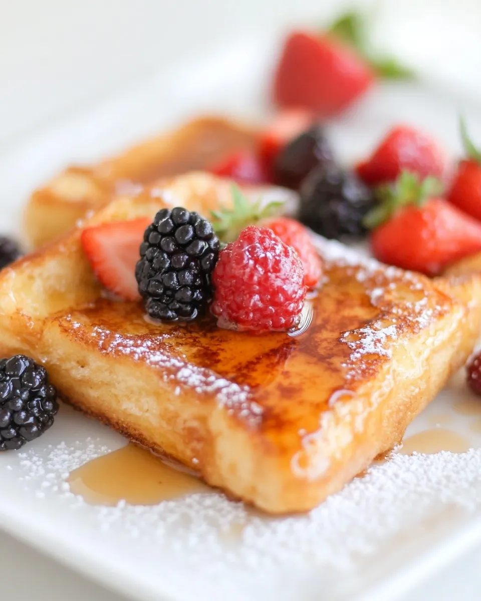 Homemade Creme Brulee French Toast photo