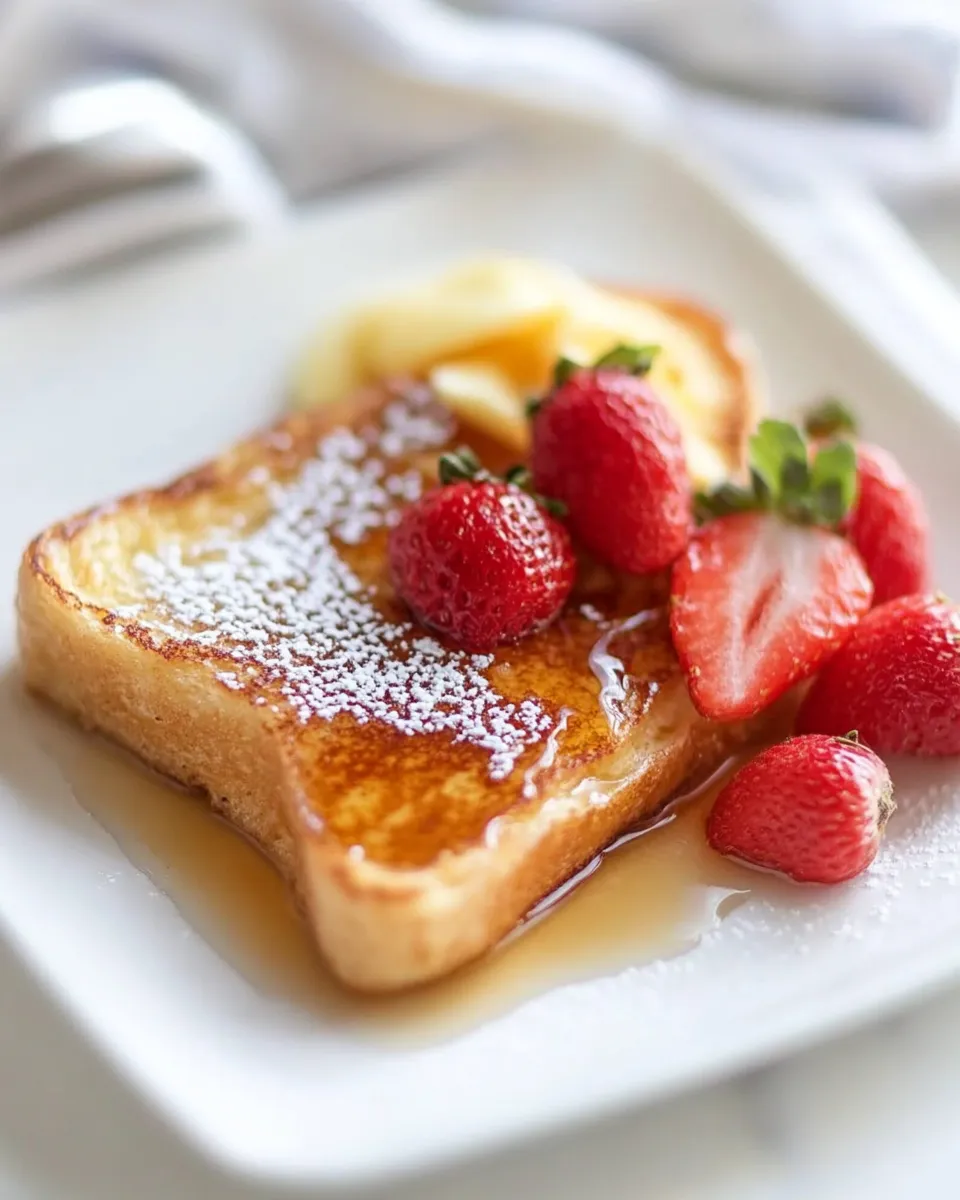 Easy Creme Brulee French Toast recipe photo