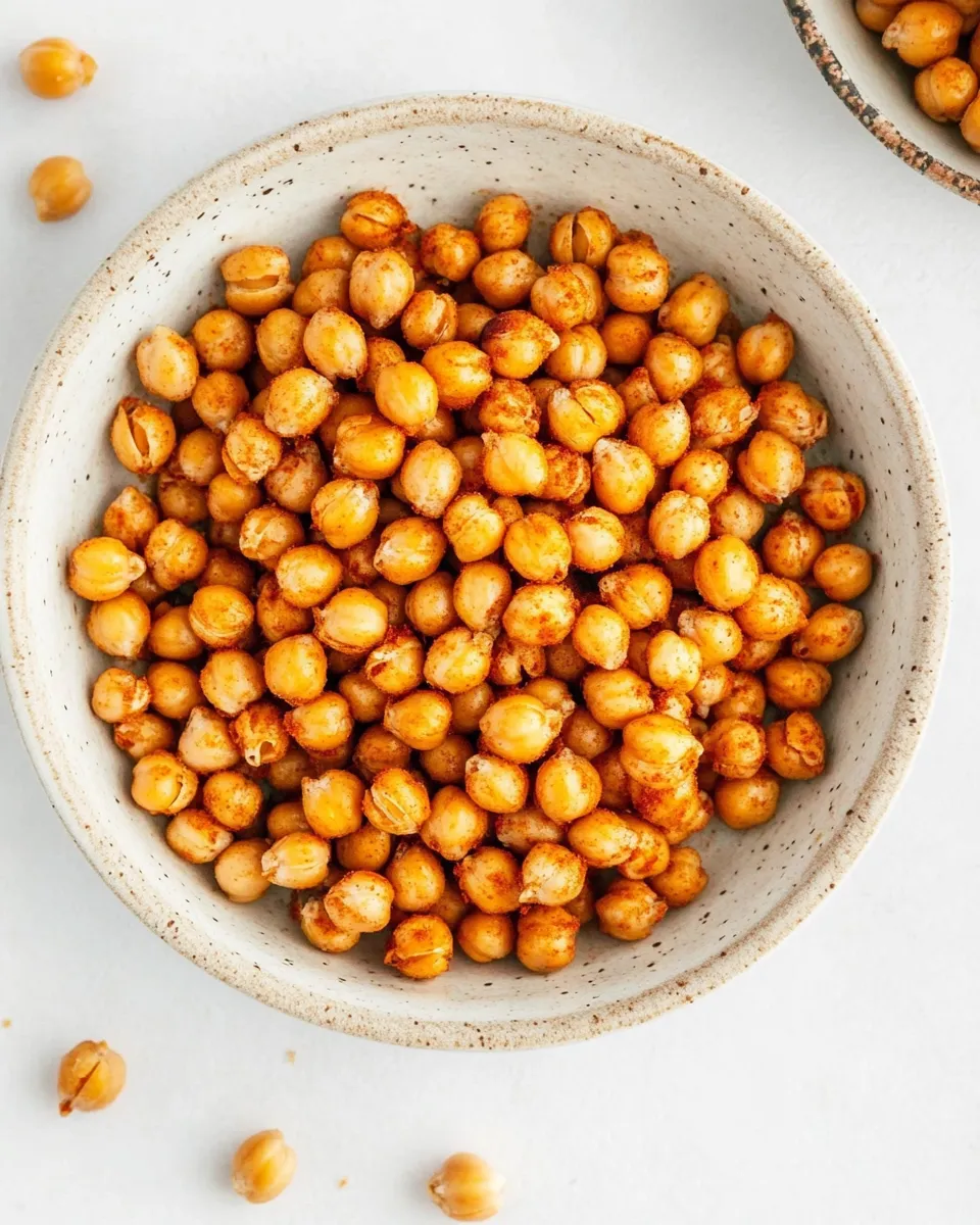 Healthy Crispy Air Fryer Chickpeas (3 Ways!) recipe photo