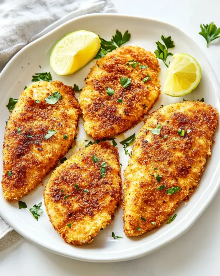 Easy Crispy Breaded Chicken Cutlets photo