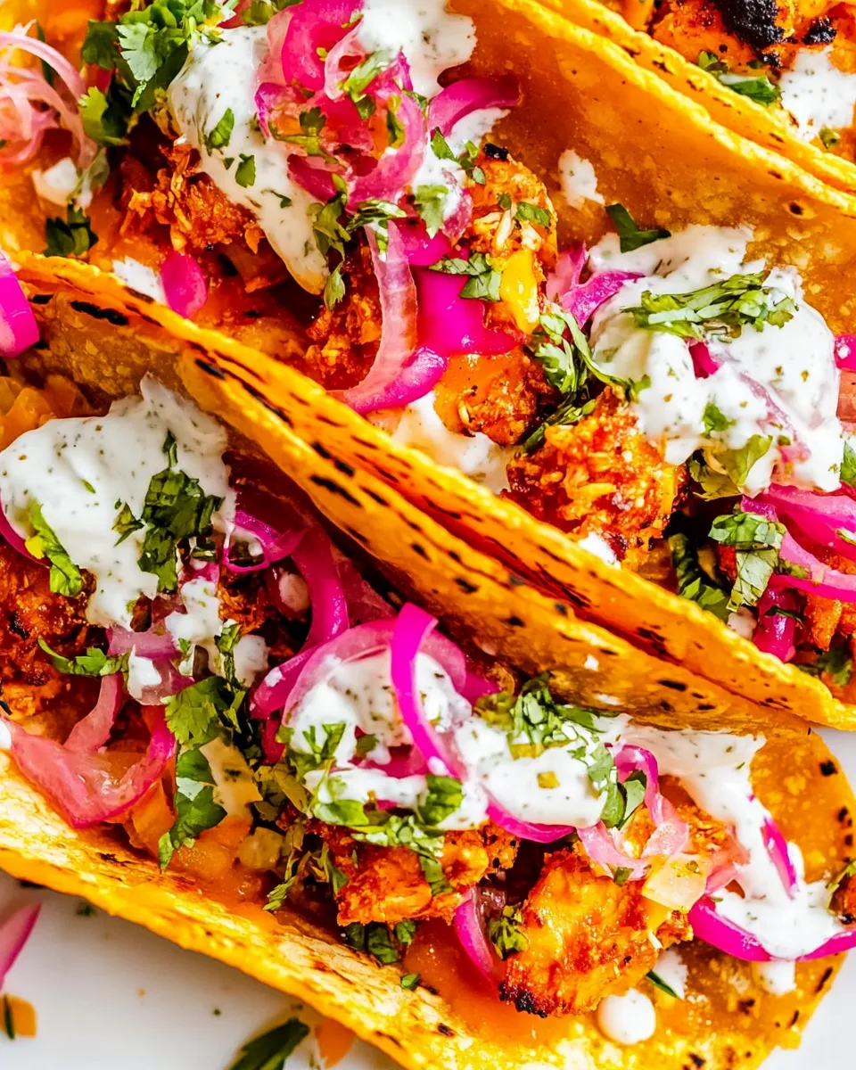 Classic Crispy Buffalo Chicken Tacos image