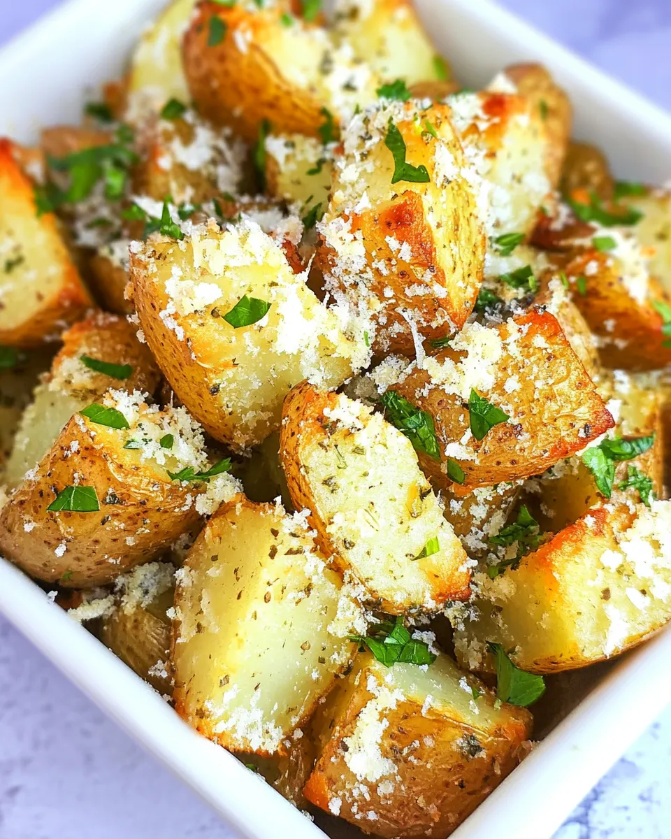 Best Crispy Crunchy Parmesan Potatoes recipe photo