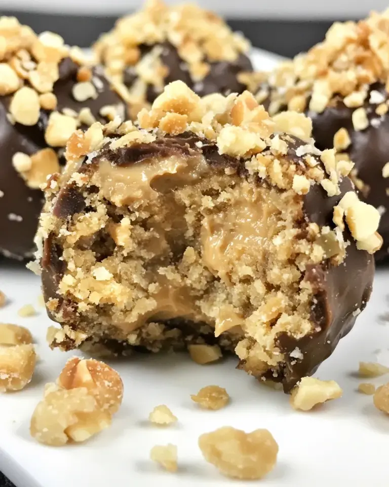 Homemade Crispy Peanut Butter Balls photo