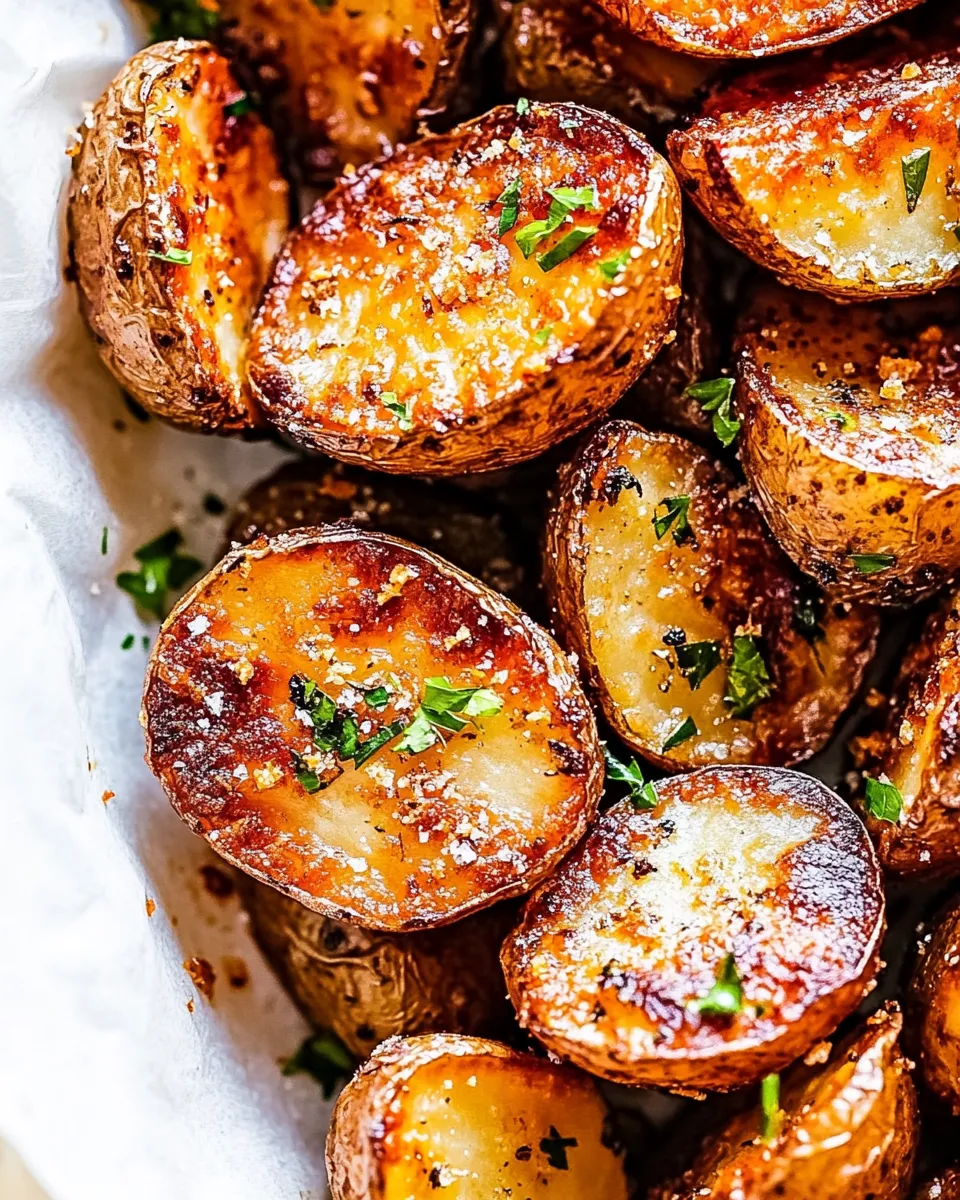 Easy Crispy Roasted Potatoes Recipe shot