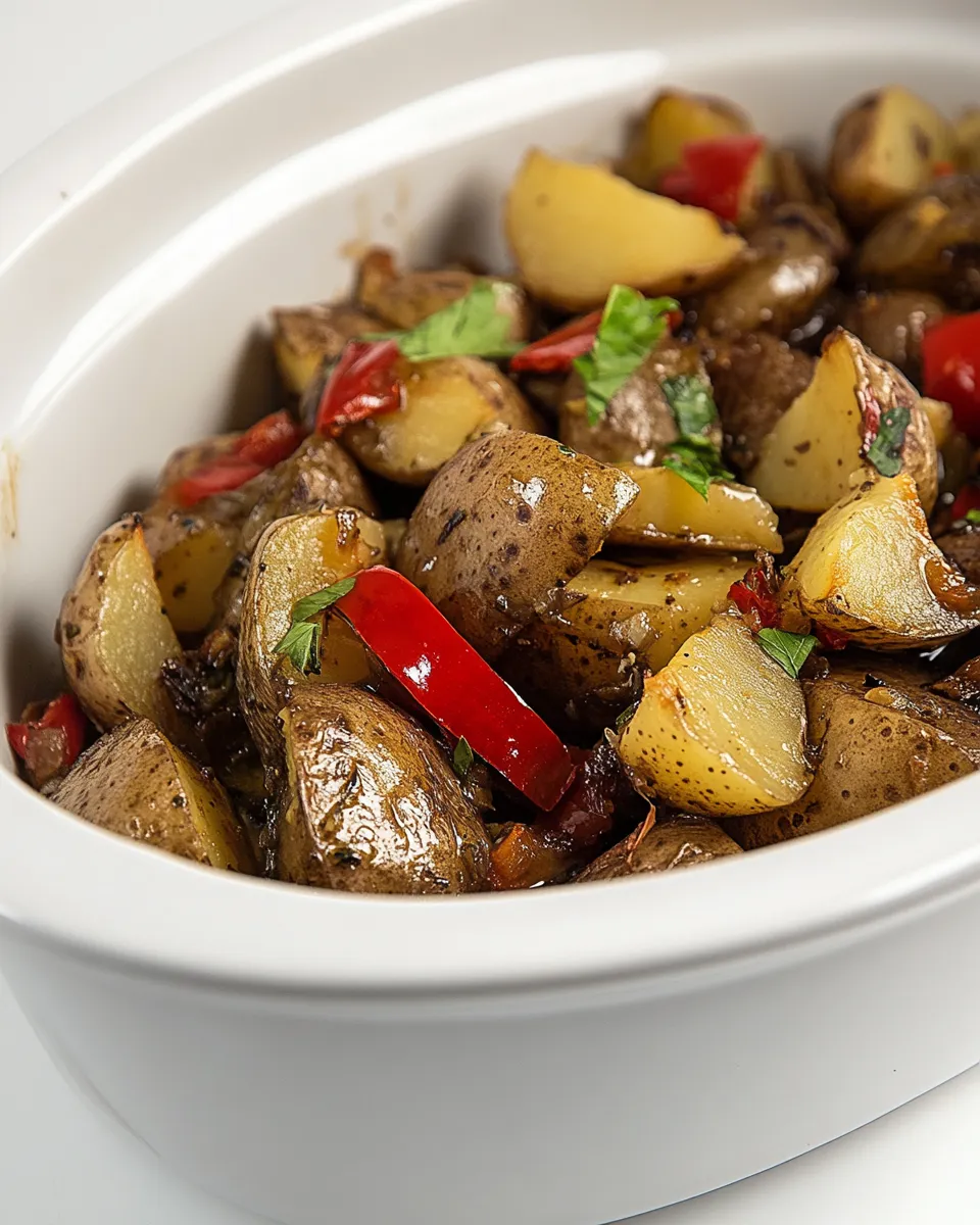 Savory Crock-Pot Breakfast Potatoes food shot