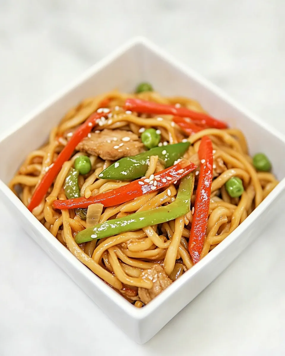 Classic Crock Pot Lo Mein recipe photo