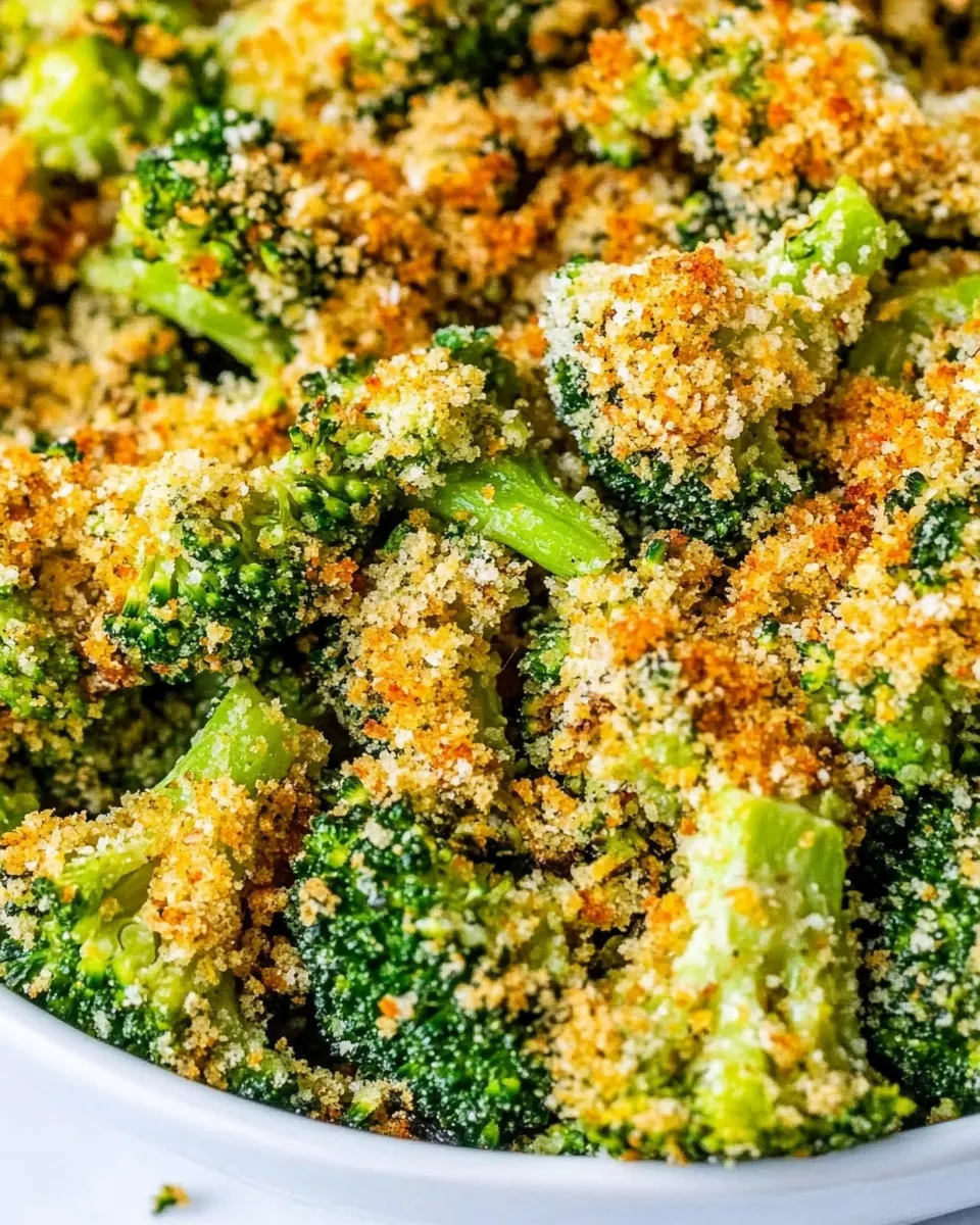 Easy Crunchy Baked Broccoli recipe photo