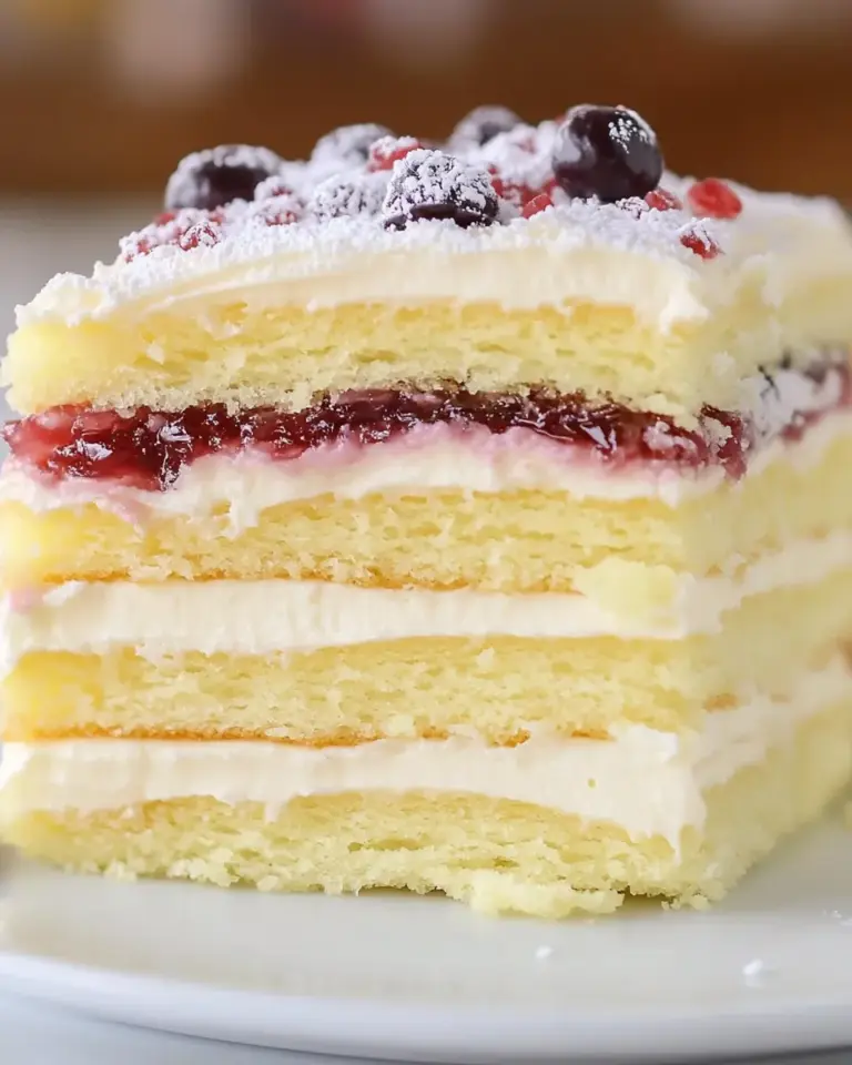 Homemade Danish Layer Cake (Dansk Lagekage) photo