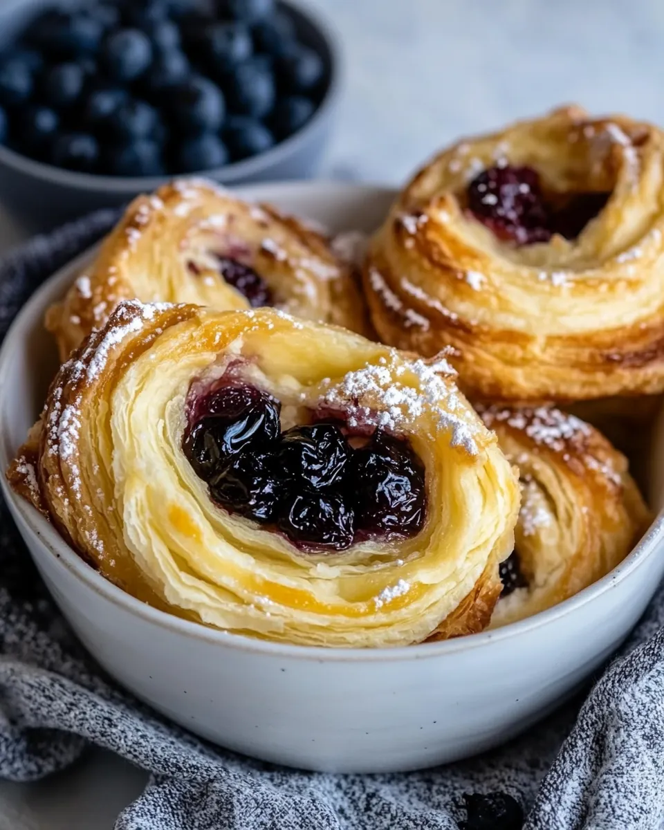 Delicious Danish Pastries shot