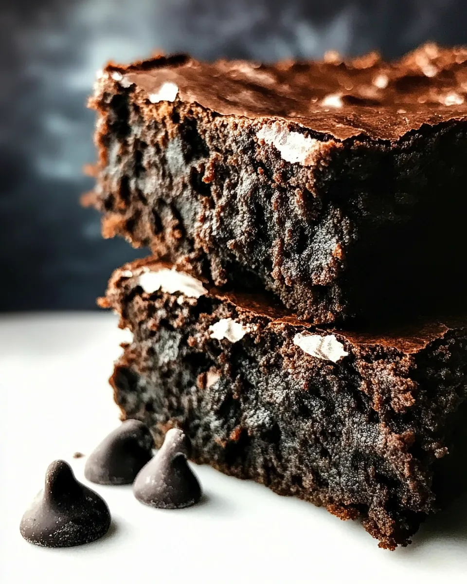 Classic Dark Chocolate Brownies image