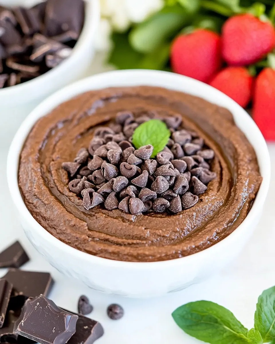 Classic Dark Chocolate Hummus image