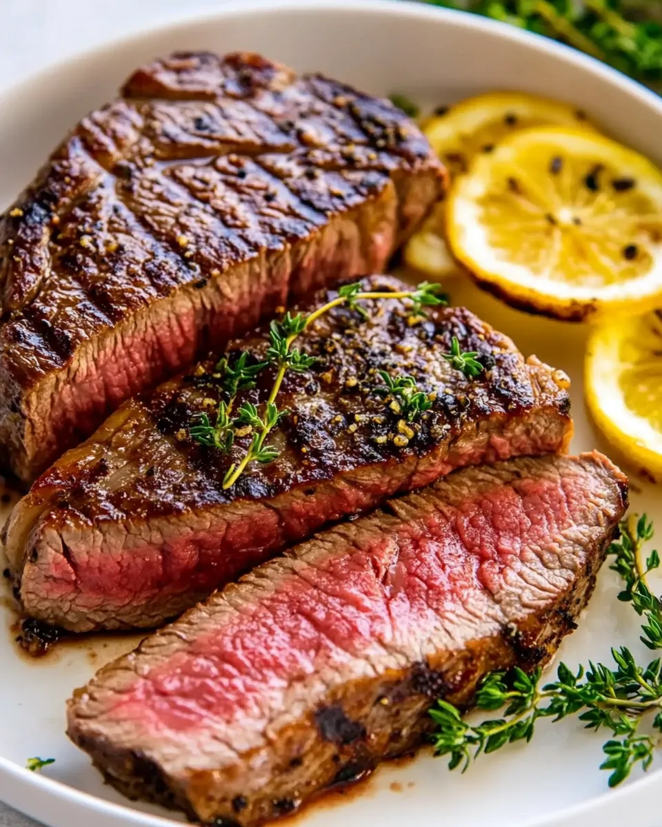 Delicious Denver Steak shot