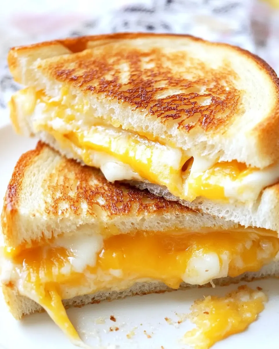 Easy Disney Grilled Cheese Recipe shot