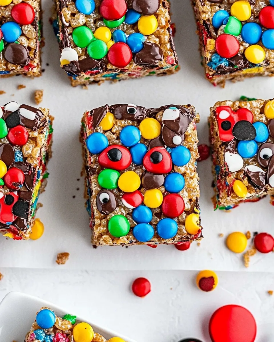Delicious Disney Rice Krispie Treats shot