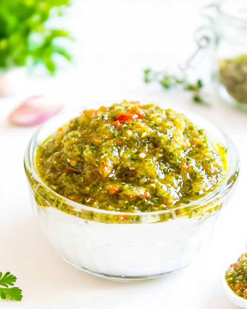 Easy Dominican Sofrito and Homemade Dominican Sazn food shot