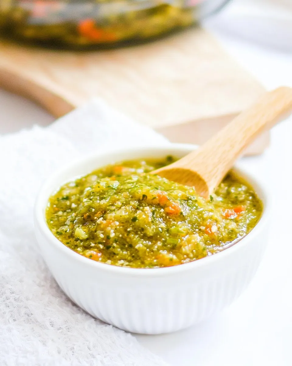 Delicious Dominican Sofrito and Homemade Dominican Sazn plate image