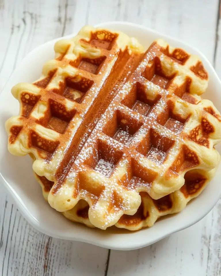 Homemade Donut-Glazed Yeasted Waffles photo