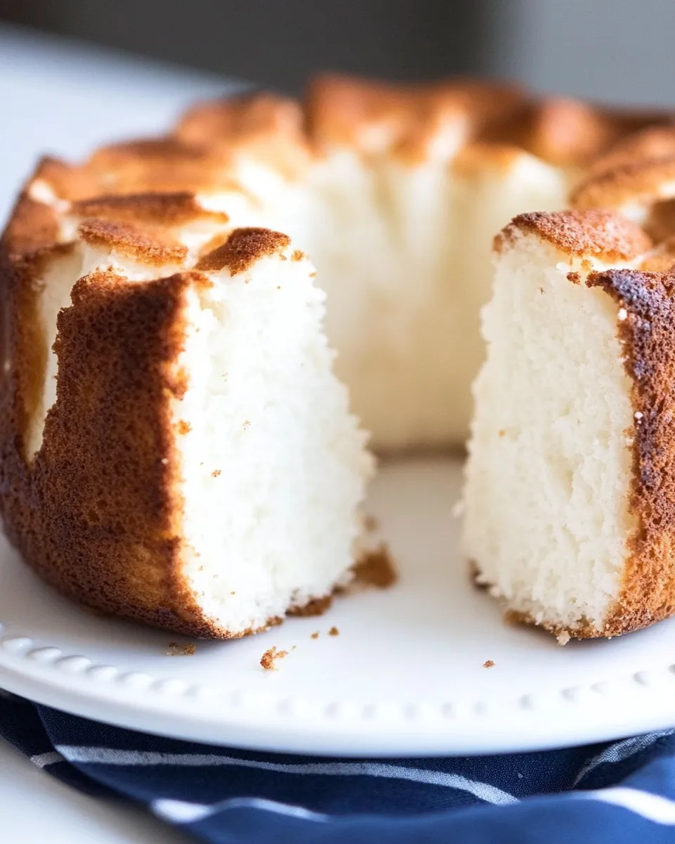 Classic Easy Angel Food Cake image