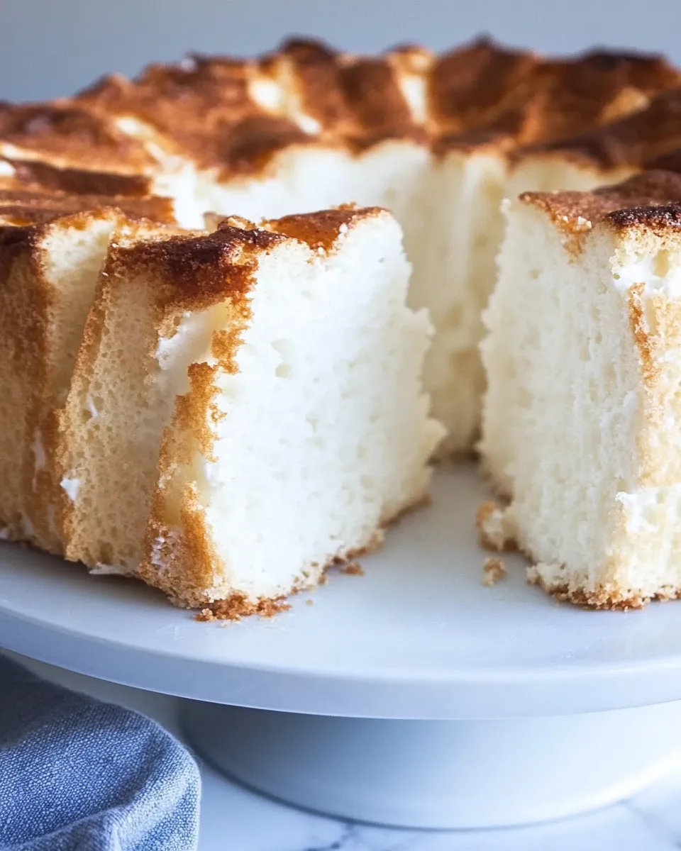 Quick Easy Angel Food Cake recipe photo