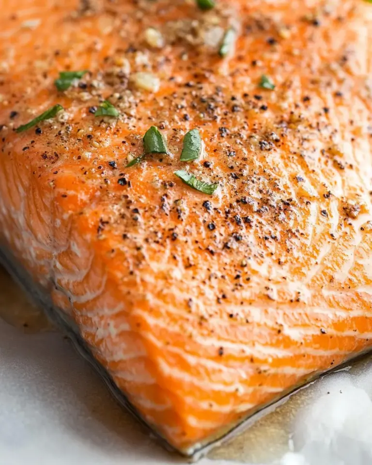 Homemade Easy Baked Salmon Recipe photo