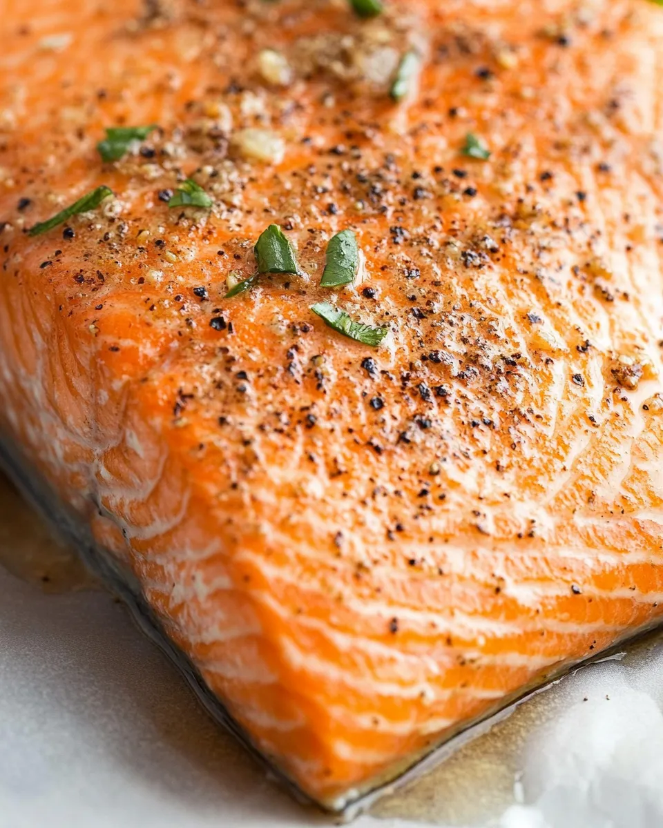 Homemade Easy Baked Salmon Recipe photo