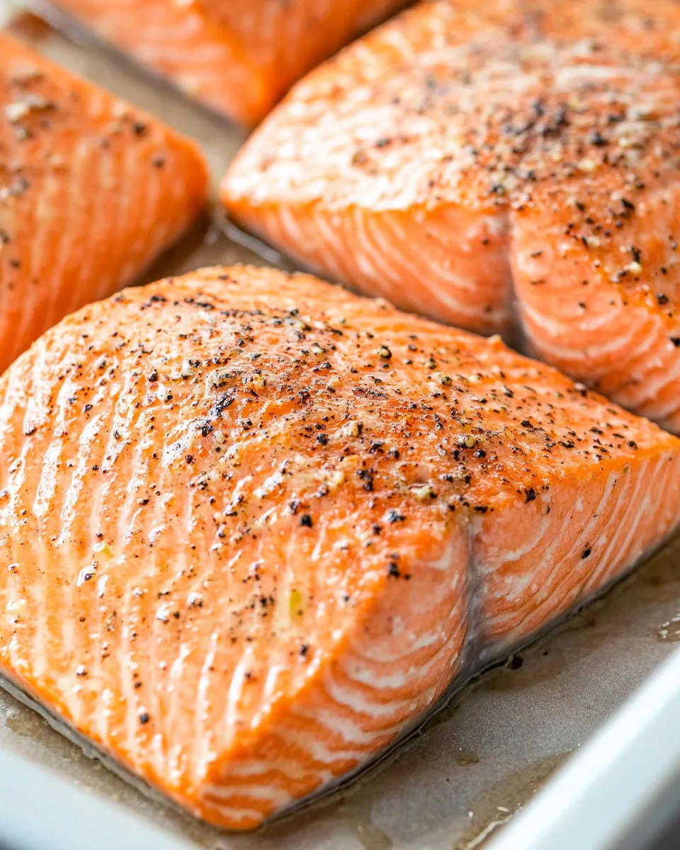 Classic Easy Baked Salmon Recipe image