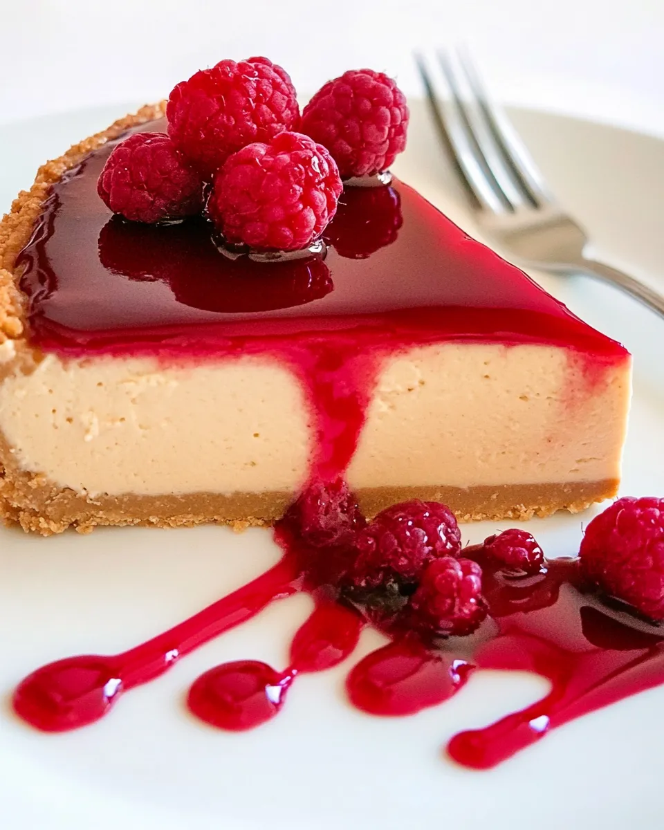 Delicious Easy Baked Vegan Cheesecake image