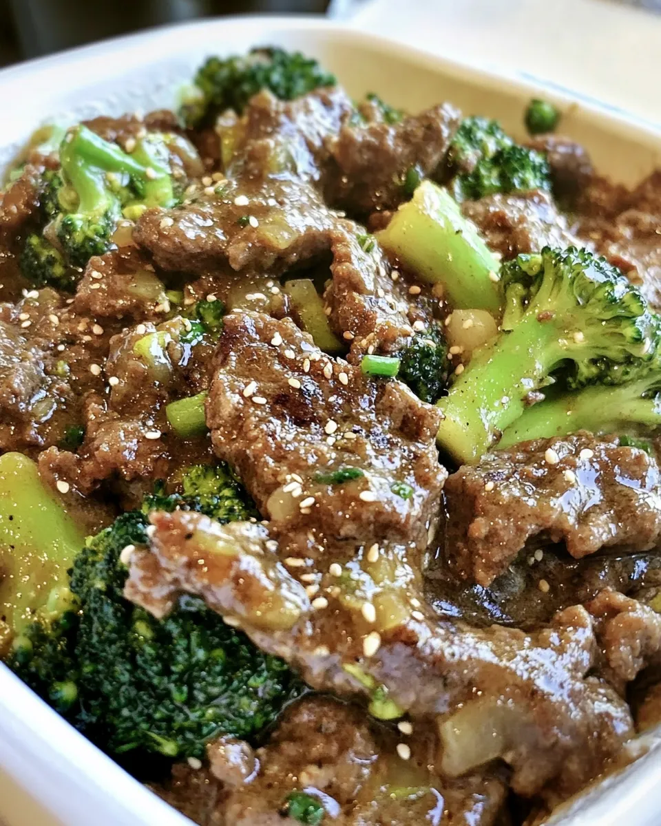 Classic Easy Beef and Broccoli Freezer Meal Recipe image