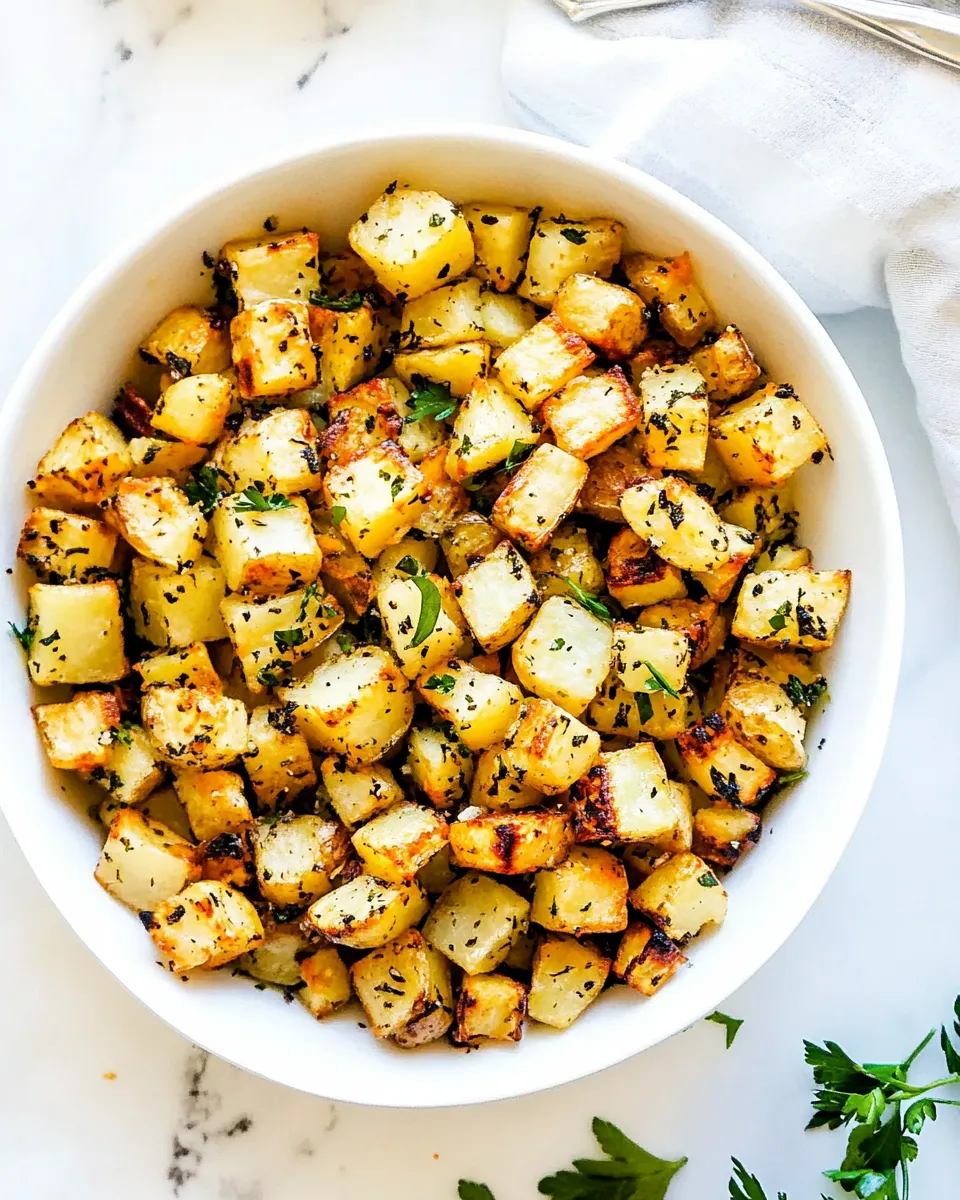 Quick Easy Breakfast Potatoes shot