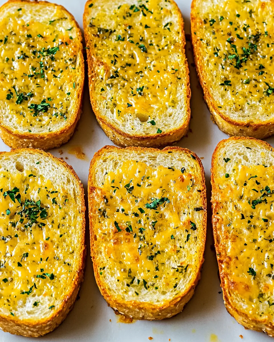 Homemade Easy Cheesy Garlic Bread Recipe (Texas Toast Garlic Bread) photo