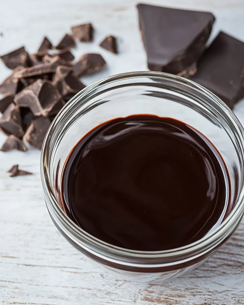 Simple Easy Clean-Eating Chocolate Syrup dish photo