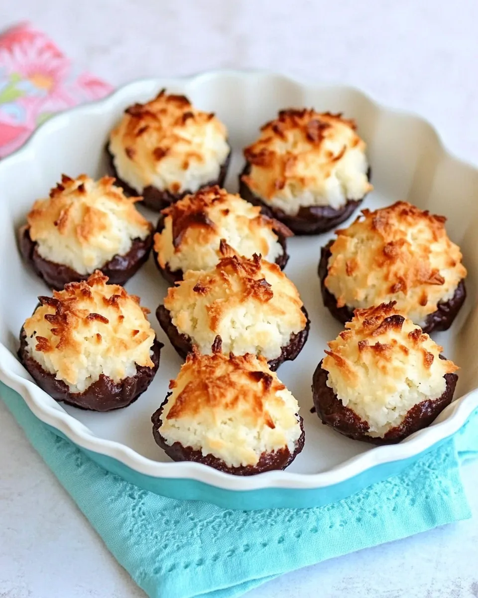 Classic Easy Coconut Macaroons image