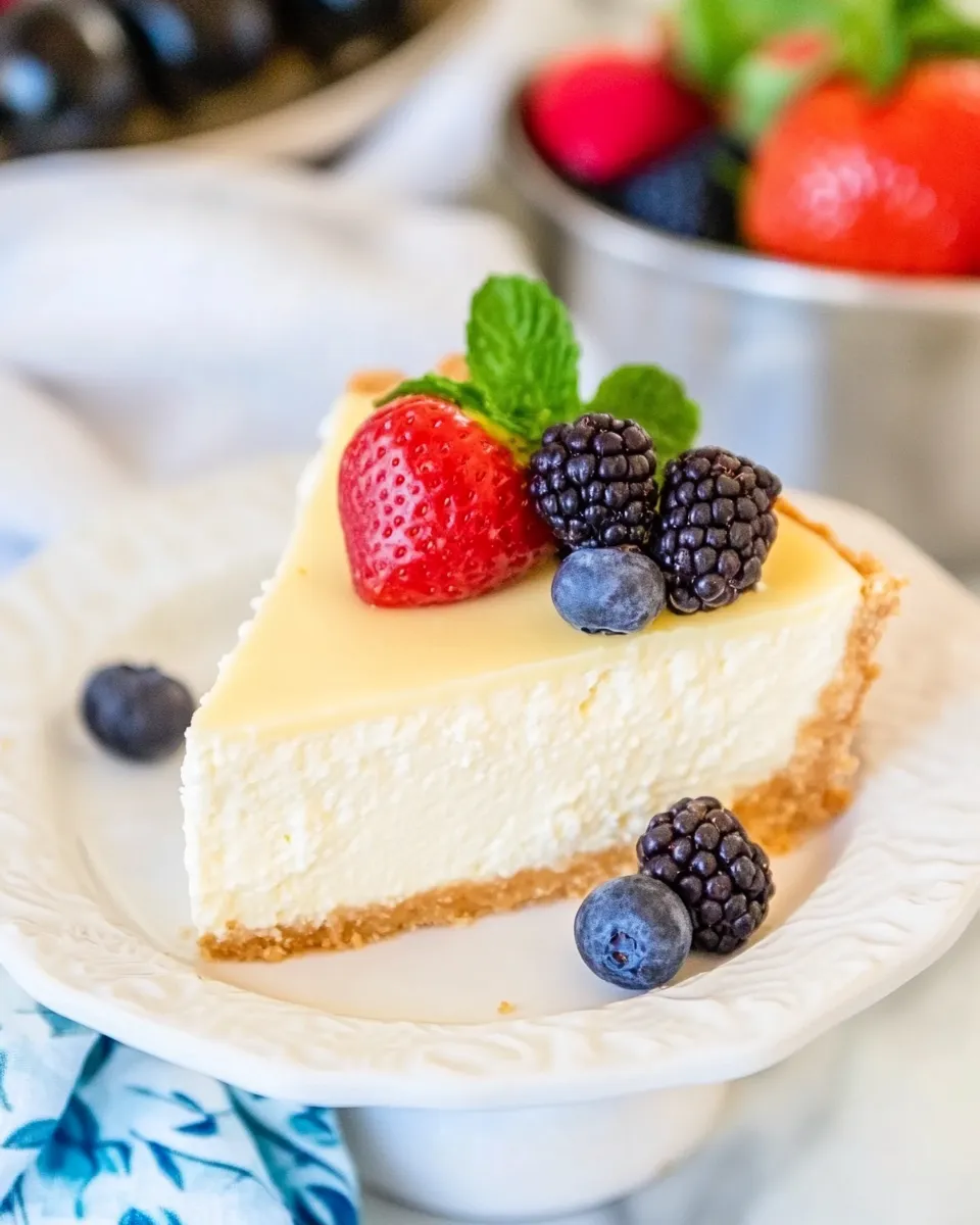 Homemade Easy Cottage Cheese Cheesecake Recipe (keto, low carb) photo